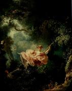 Jean-Honore Fragonard The Happy Accidents of the Swing oil painting on canvas